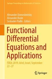 Cover von Functional Differential Equations and Applications