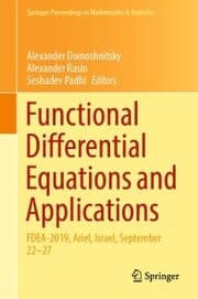 Cover von Functional Differential Equations and Applications