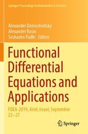 Cover von Functional Differential Equations and Applications
