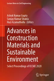 Cover von Advances in Construction Materials and Sustainable Environment
