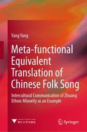 Cover von Meta-functional Equivalent Translation of Chinese Folk Song