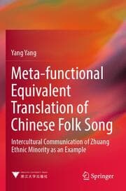 Cover von Meta-functional Equivalent Translation of Chinese Folk Song