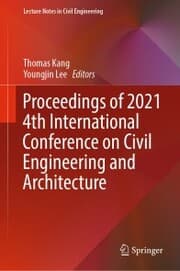 Cover von Proceedings of 2021 4th International Conference on Civil Engineering and Architecture