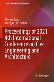 Cover von Proceedings of 2021 4th International Conference on Civil Engineering and Architecture
