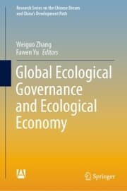 Cover von Global Ecological Governance and Ecological Economy