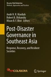 Cover von Post-Disaster Governance in Southeast Asia