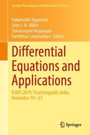 Cover von Differential Equations and Applications