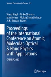 Cover von Proceedings of the International Conference on Atomic, Molecular, Optical & Nano Physics with Applications