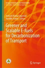 Cover von Greener and Scalable E-fuels for Decarbonization of Transport