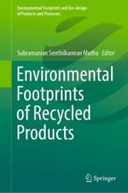Cover von Environmental Footprints of Recycled Products