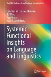 Cover von Systemic Functional Insights on Language and Linguistics