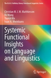 Cover von Systemic Functional Insights on Language and Linguistics