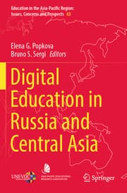 Cover von Digital Education in Russia and Central Asia