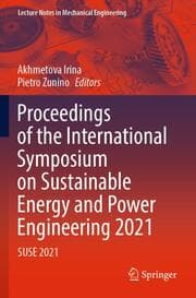 Cover von Proceedings of the International Symposium on Sustainable Energy and Power Engineering 2021