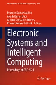 Cover von Electronic Systems and Intelligent Computing