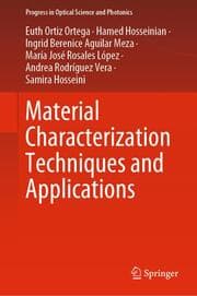 Cover von Material Characterization Techniques and Applications