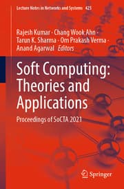 Cover von Soft Computing: Theories and Applications