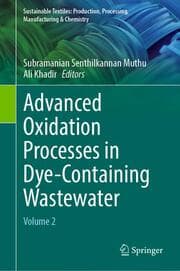 Cover von Advanced Oxidation Processes in Dye-Containing Wastewater