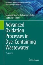 Cover von Advanced Oxidation Processes in Dye-Containing Wastewater
