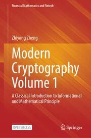 Cover von Modern Cryptography Volume 1