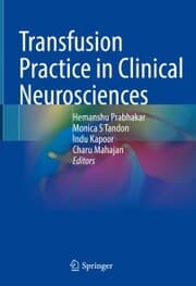 Cover von Transfusion Practice in Clinical Neurosciences
