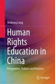 Cover von Human Rights Education in China