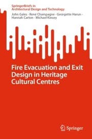 Cover von Fire Evacuation and Exit Design in Heritage Cultural Centres