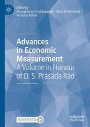 Cover von Advances in Economic Measurement