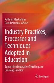 Cover von Industry Practices, Processes and Techniques Adopted in Education