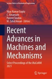 Cover von Recent Advances in Machines and Mechanisms