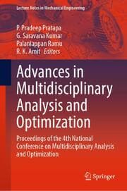Cover von Advances in Multidisciplinary Analysis and Optimization