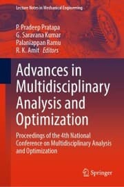 Cover von Advances in Multidisciplinary Analysis and Optimization