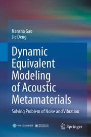 Cover von Dynamic Equivalent Modeling of Acoustic Metamaterials