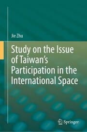 Cover von Study on the Issue of Taiwan's Participation in the International Space