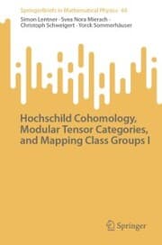 Cover von Hochschild Cohomology, Modular Tensor Categories, and Mapping Class Groups I