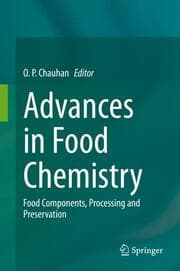 Cover von Advances in Food Chemistry