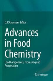 Cover von Advances in Food Chemistry