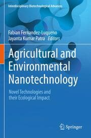 Cover von Agricultural and Environmental Nanotechnology