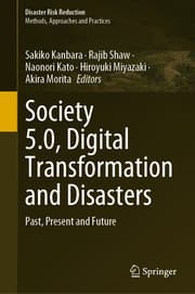 Cover von Society 5.0, Digital Transformation and Disasters