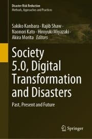 Cover von Society 5.0, Digital Transformation and Disasters