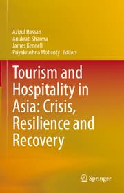 Cover von Tourism and Hospitality in Asia: Crisis, Resilience and Recovery
