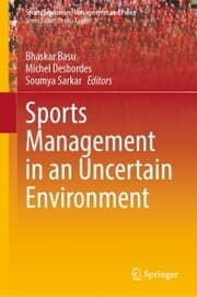 Cover von Sports Management in an Uncertain Environment