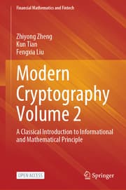 Cover von Modern Cryptography Volume 2