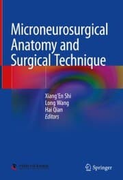 Cover von Microneurosurgical Anatomy and Surgical Technique