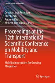 Cover von Proceedings of the 12th International Scientific Conference on Mobility and Transport