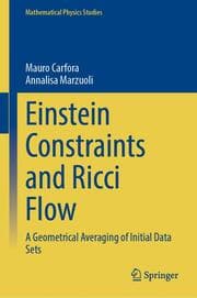 Cover von Einstein Constraints and Ricci Flow