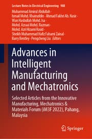 Cover von Advances in Intelligent Manufacturing and Mechatronics