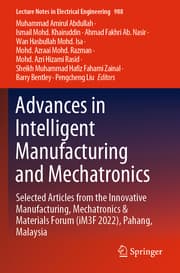 Cover von Advances in Intelligent Manufacturing and Mechatronics