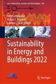 Cover von Sustainability in Energy and Buildings 2022