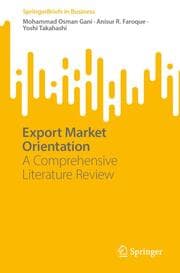 Cover von Export Market Orientation